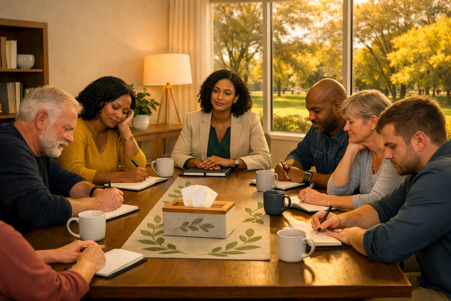 Grief Group in office 3